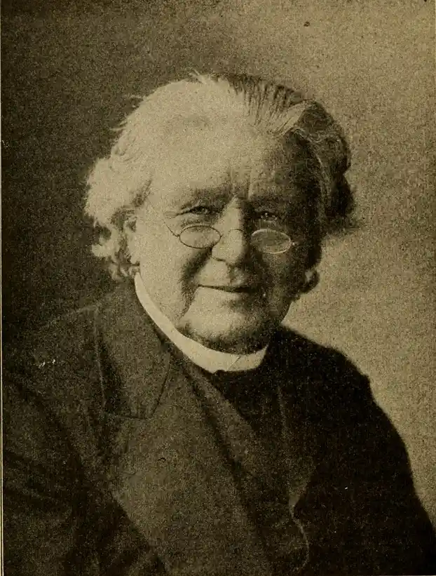 Portrait de Lorenzo Lorraine Langstroth(1810-1895) apiculteur et pasteur américain inventeur de la ruche à cadres mobiles