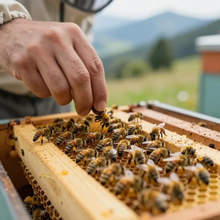 Observation attentive d’une abeille pour prévenir les maladies virales des abeilles