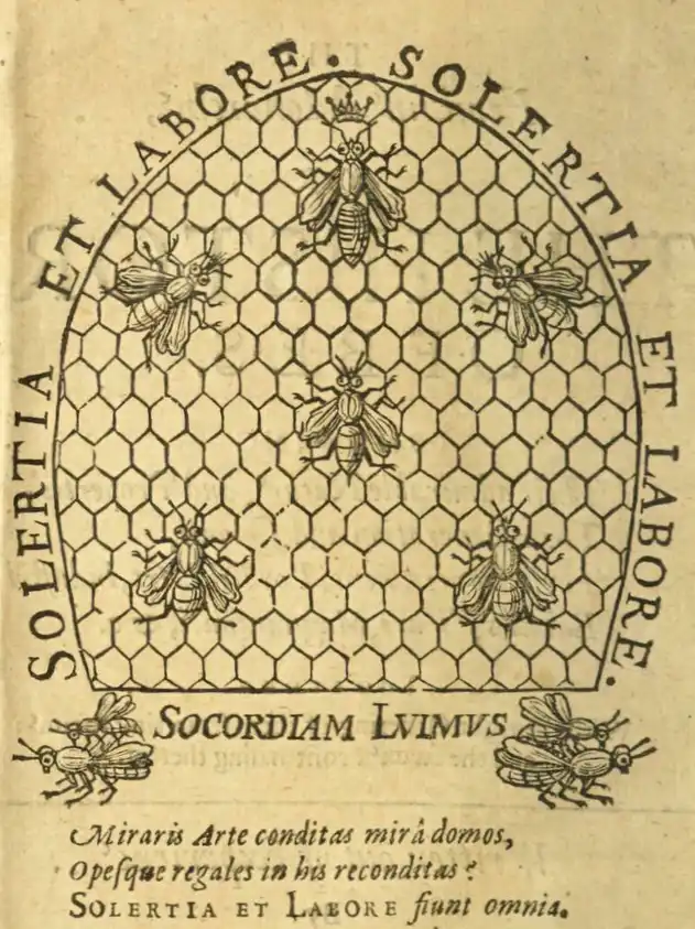 The Feminine Monarchie, or the History of Bees, Charles Butler (1560-1647)