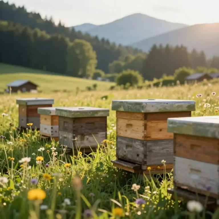 Emplacement idéal d’un rucher en zone naturelle dans le Jura
