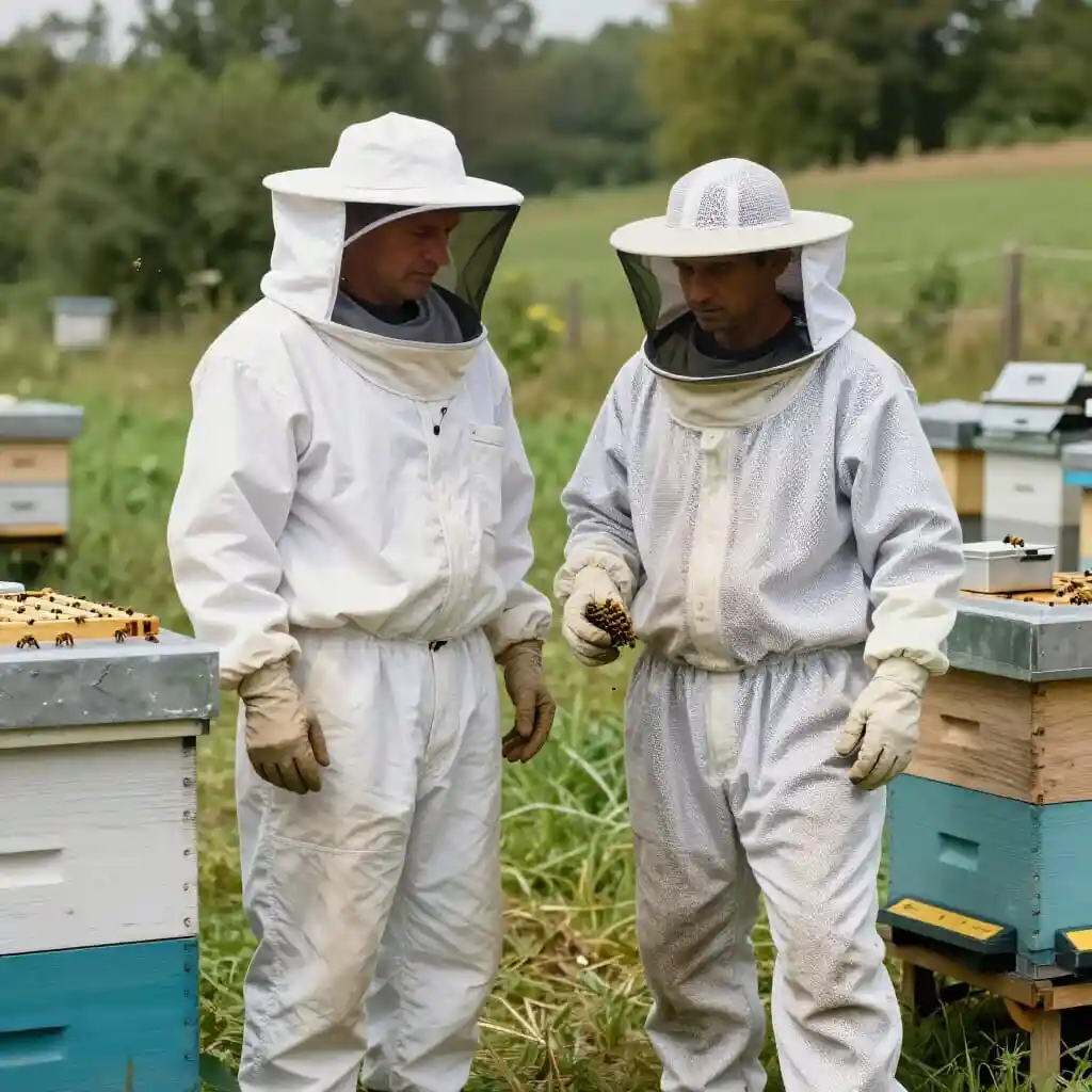 Combinaison apiculteur ventilée ou coton : comparaison des matériaux selon la saison et le climat