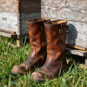 Image de l’article : Les chaussures adaptées à l&rsquo;apiculture