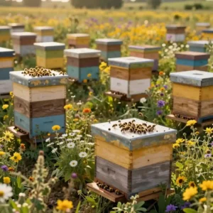 Image de l’article : Les meilleures plantes mellifères pour produire du miel