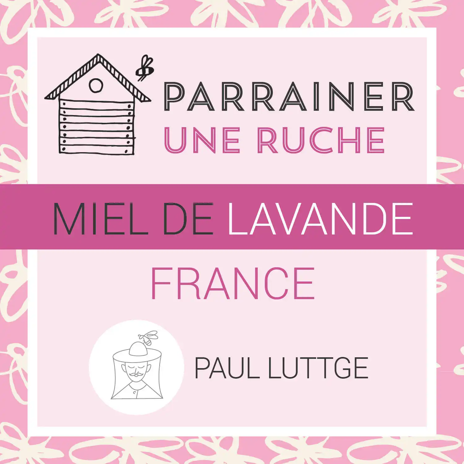Parrainage de ruche pour soutenir un apiculteur