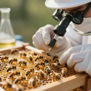 Image de l’article : Acariose : définition et usage en apiculture