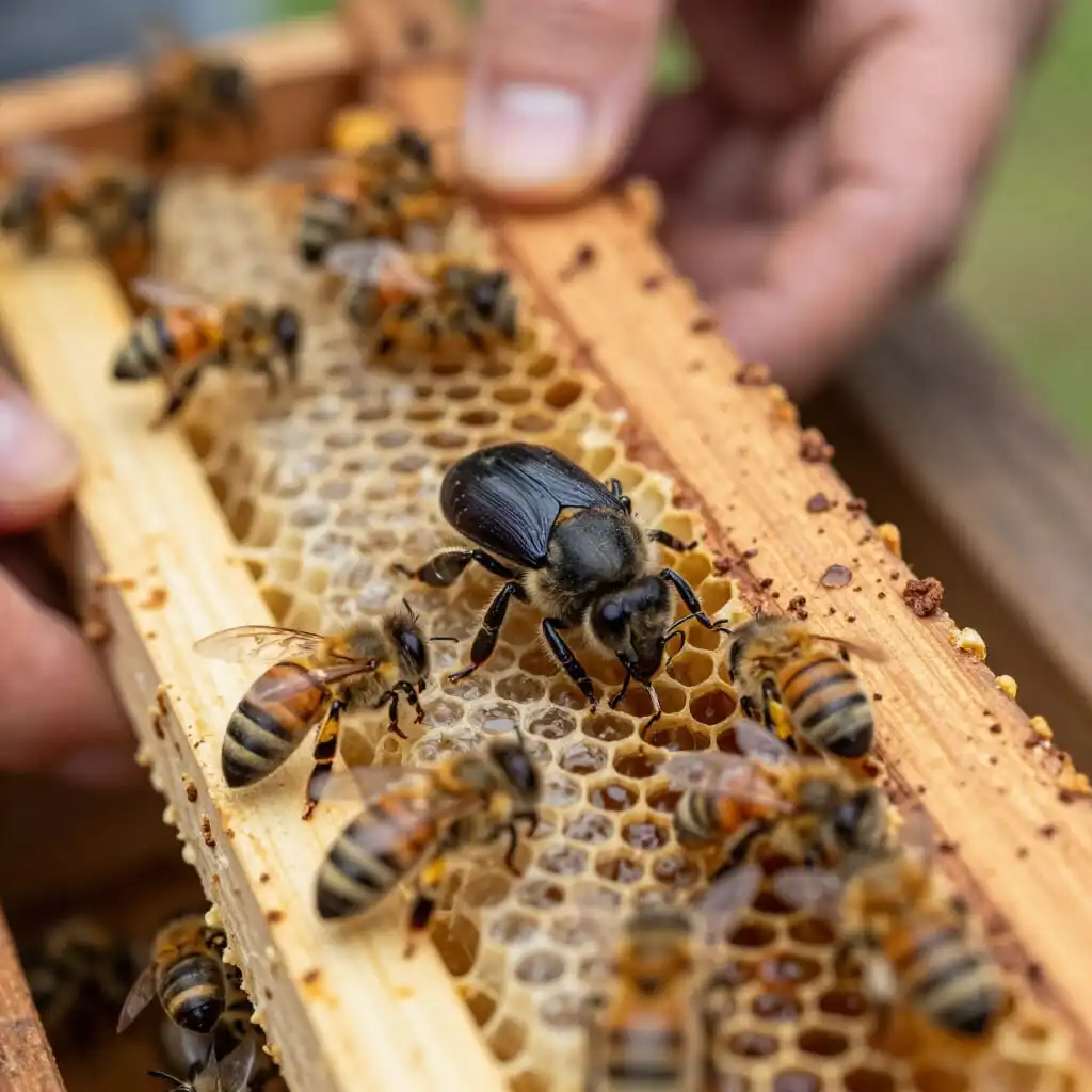 Image de l’article : Aethina tumida : définition et usage en apiculture
