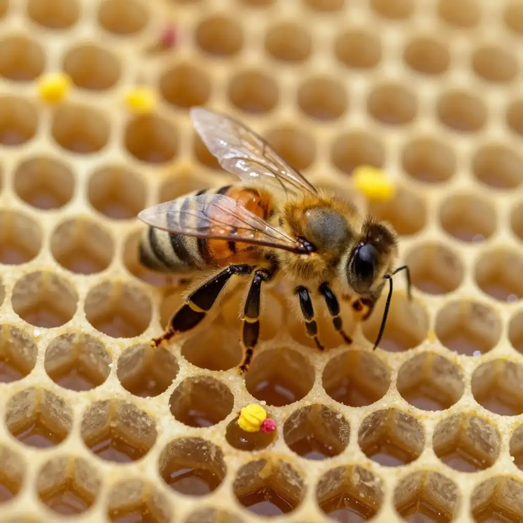 Image de l’article : Alvéole : définition et usage en apiculture