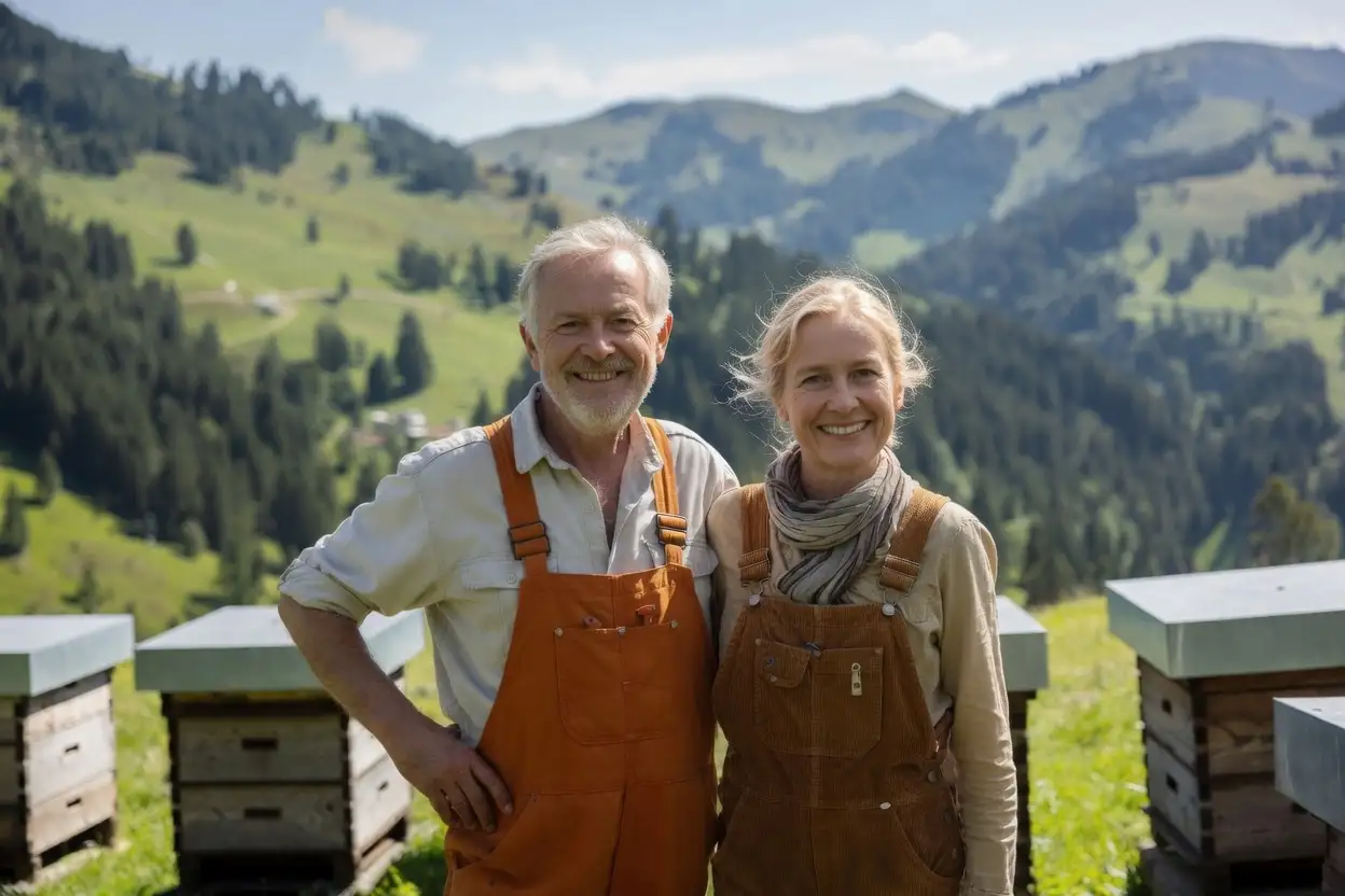Antonin et Noémie, fondateurs d'Apiculture Passion