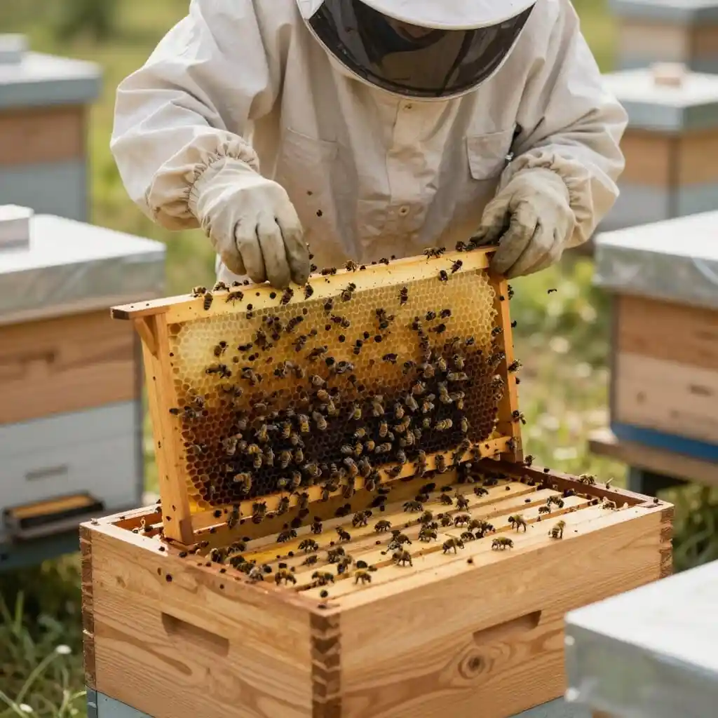 Image de l’article : Hausse : définition et usage en apiculture