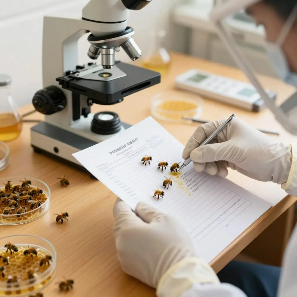 Image de l’article : Nosémose : définition et usage en apiculture