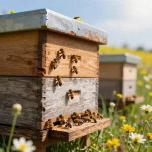 Image de l’article : Ruche : définition et usage en apiculture