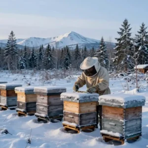 Image de l’article : Apiculture en climat froid : spécificités et régions productrices