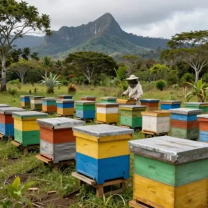 Image de l’article : Nouvelle-Calédonie : apiculture sans varroa