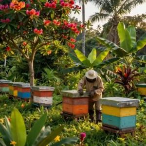 Image de l’article : Apiculture tropicale : spécificités et régions productrices mondiaux