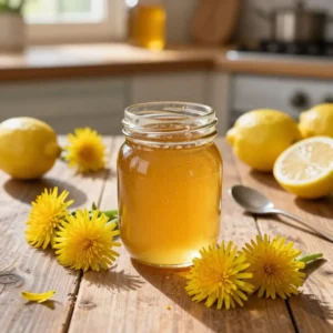 Image de l’article : Miel de pissenlit (cramaillotte) : la confiture qu&rsquo;on appelle miel