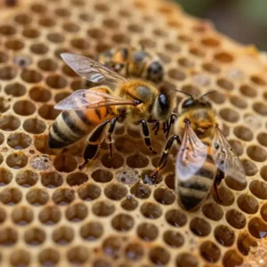 Image de l’article : Reconnaître œufs, larves et cellules royales | Guide apiculteur