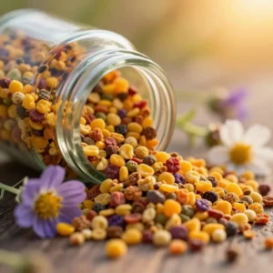 Image de l’article : Pollen d’abeille : quels bienfaits et comment le consommer ?