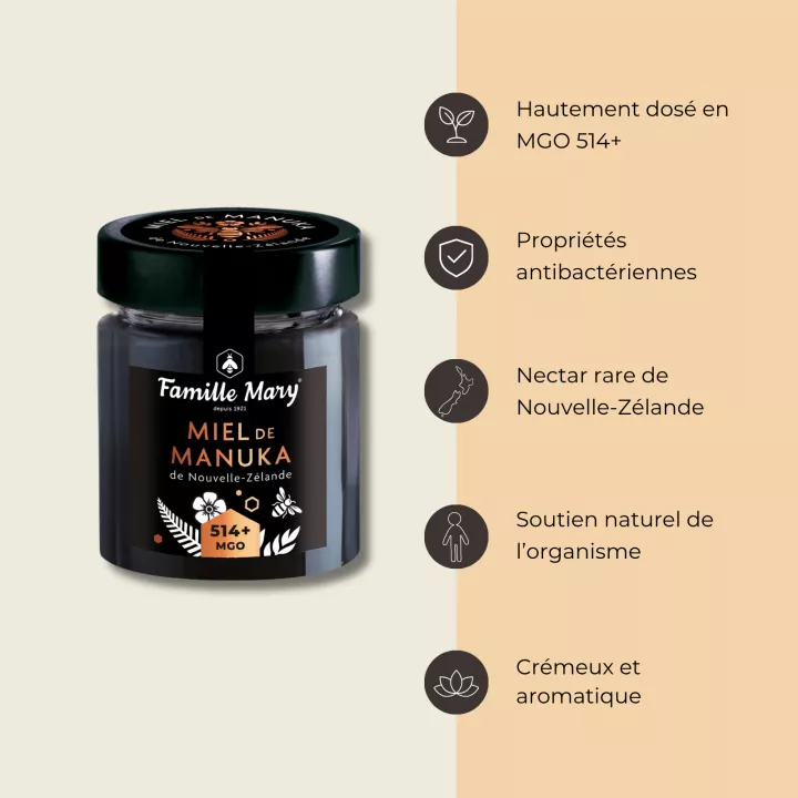 Miel de Manuka Famille Mary